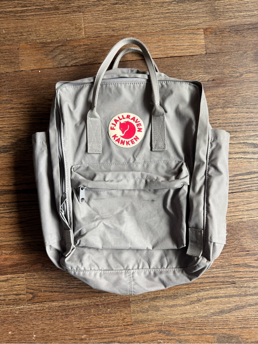 Fjällräven Kånken Classic Backpack Gray Laptop School Travel Bag